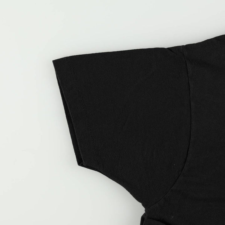 90'S Fruit of the Loom plain pocket T-shirt made in the USA, men's XL size, vintage cotton black type Vintage Second Hand