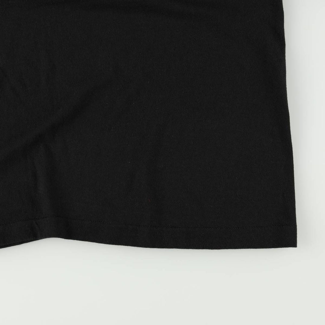 90'S Fruit of the Loom plain pocket T-shirt made in the USA, men's XL size, vintage cotton black type Vintage Second Hand