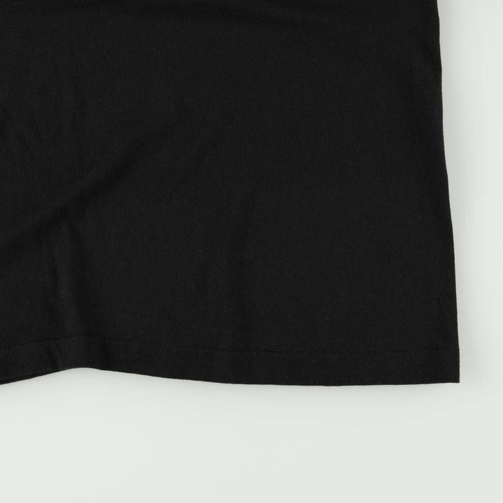 90'S Fruit of the Loom plain pocket T-shirt made in the USA, men's XL size, vintage cotton black type Vintage Second Hand