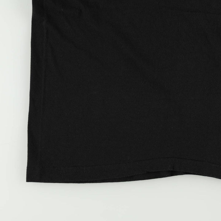 90'S Fruit of the Loom plain pocket T-shirt made in the USA, men's XL size, vintage cotton black type Vintage Second Hand