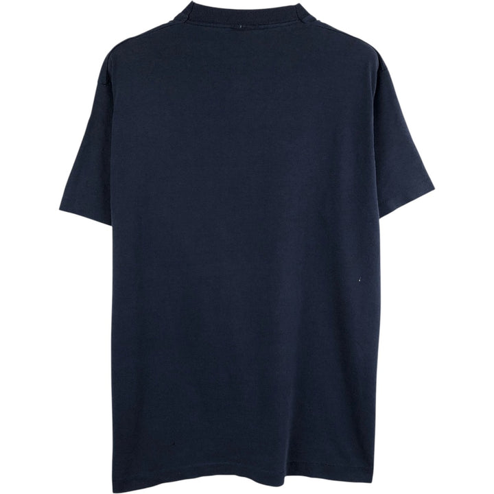 ~90'S NFL Chicago Bears sports print T-shirt, men's size M equivalent, vintage. unclear navy blue type Vintage Second Hand