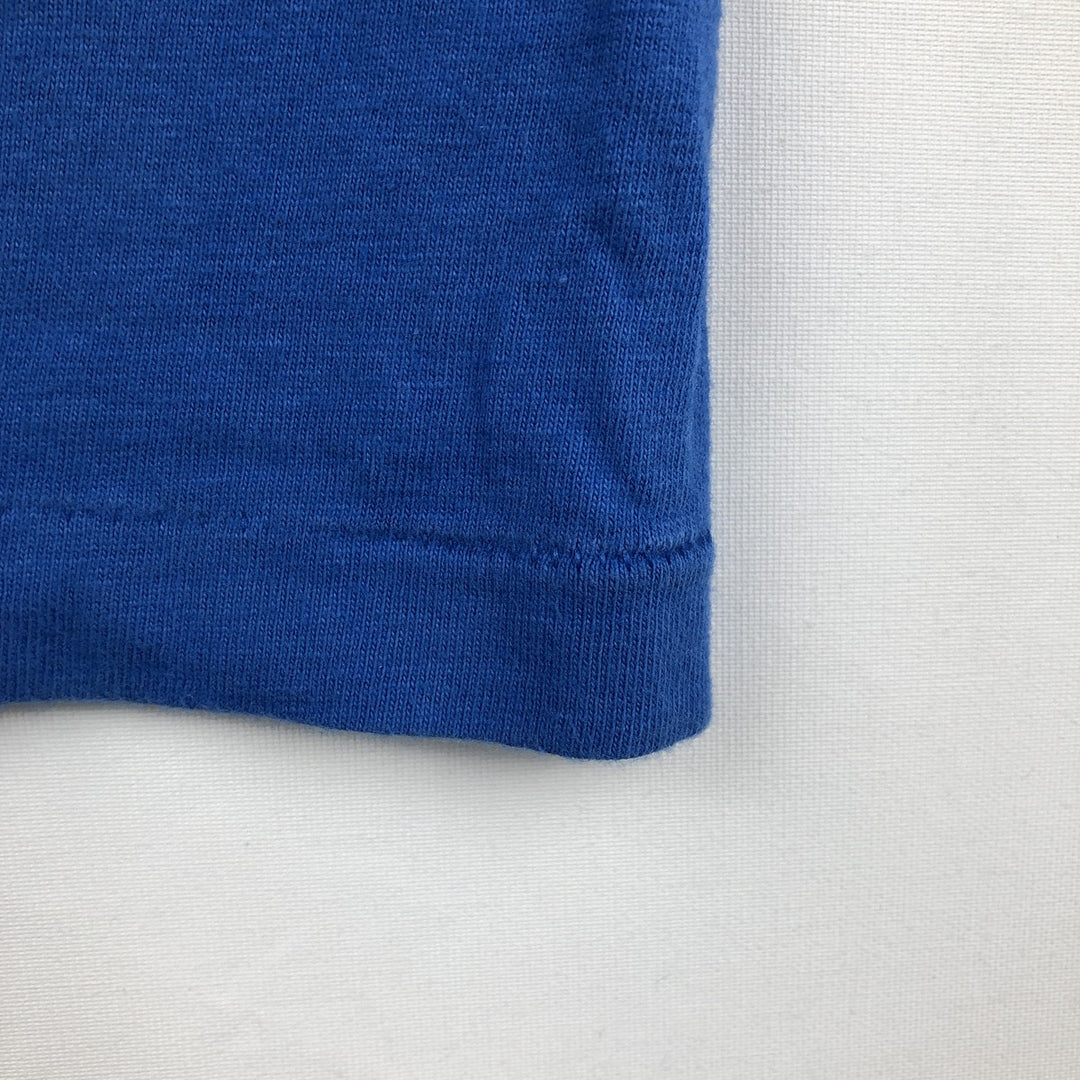 90'S Champion New York Giants sports print T-shirt, Made in USA, Men's size L equivalent, Vintage cotton blue type Vintage Second Hand