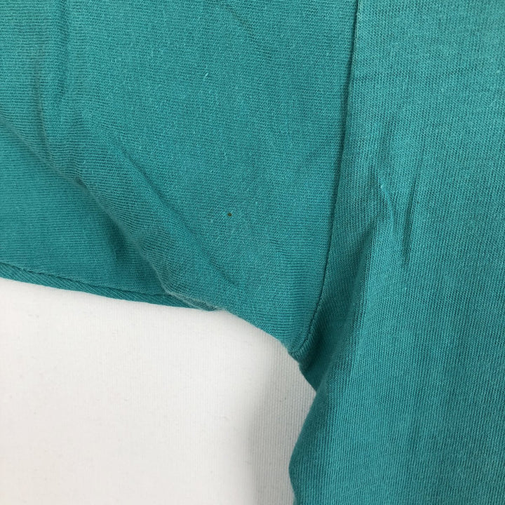 90'S Nutmeg Mills NBA Charlotte Hornets sports print T-shirt, men's size M (approx.) cotton Emerald green Vintage Second Hand