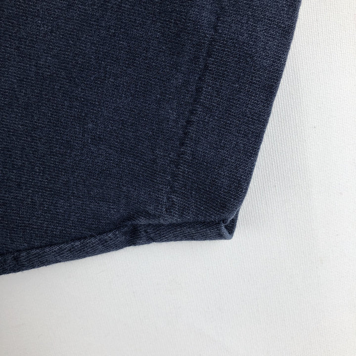 ~90'S TRENCH ULTRA Triple Print College T-Shirt, Made in USA, Men's XL Equivalent, Vintage cotton navy blue type Vintage Second Hand
