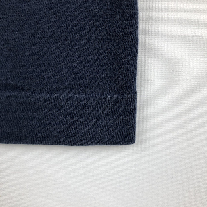 ~90'S TRENCH ULTRA Triple Print College T-Shirt, Made in USA, Men's XL Equivalent, Vintage cotton navy blue type Vintage Second Hand