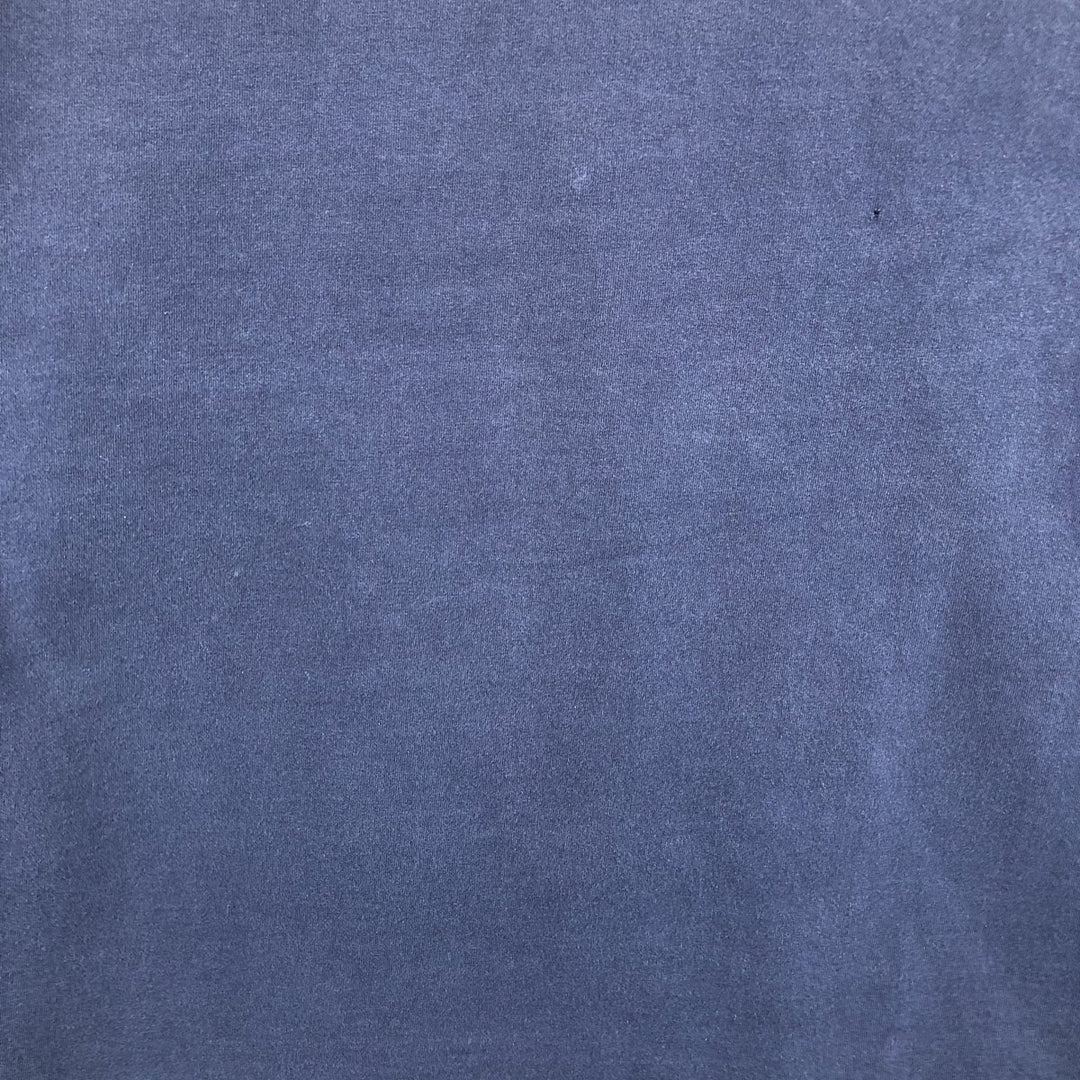 ~90'S TRENCH ULTRA Triple Print College T-Shirt, Made in USA, Men's XL Equivalent, Vintage cotton navy blue type Vintage Second Hand