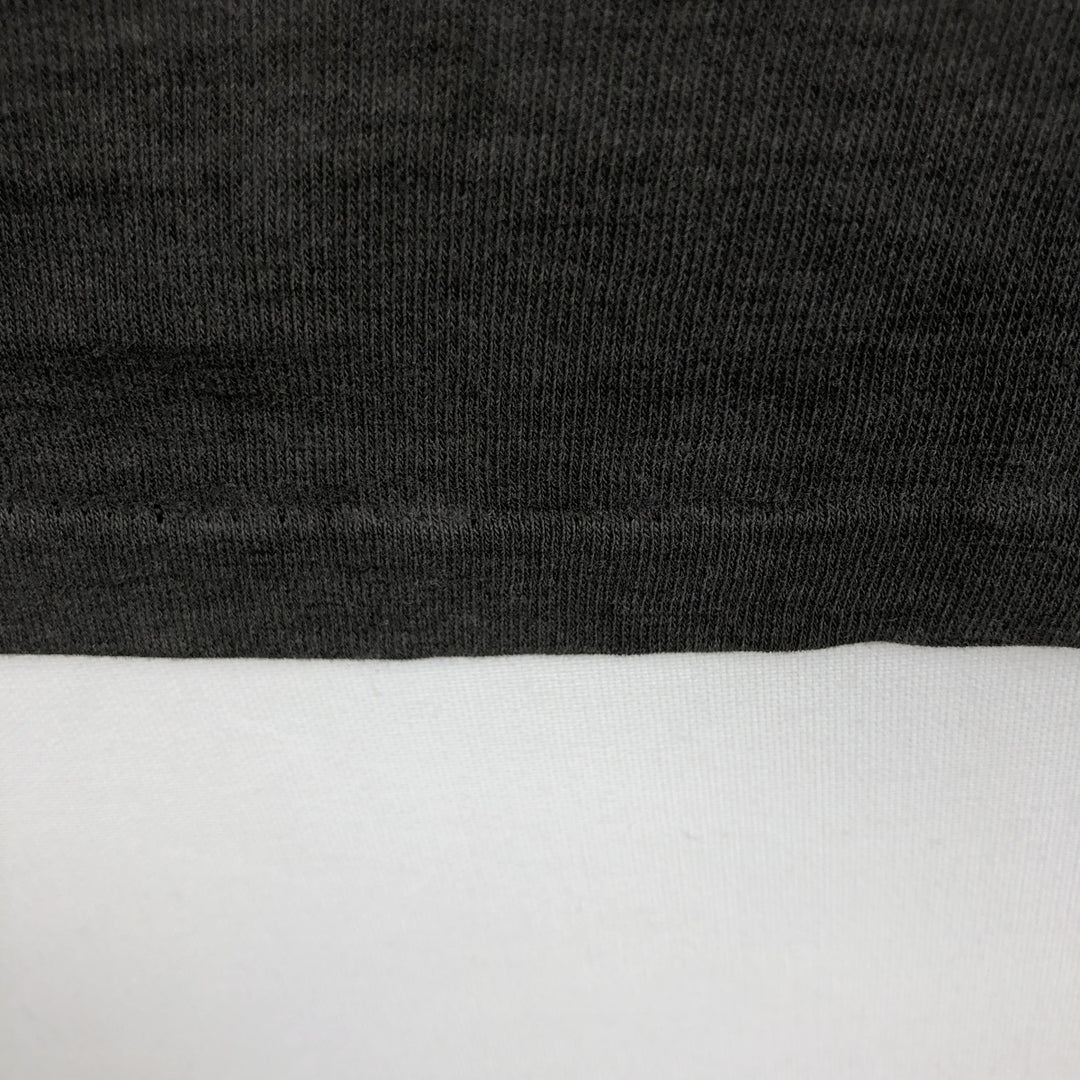80'S SIGNAL College T-shirt, Made in USA, Men's Size L (approx.), Vintage cotton black type Vintage Second Hand