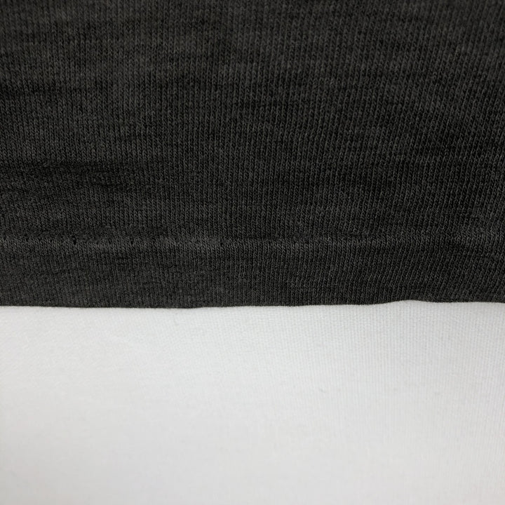80'S SIGNAL College T-shirt, Made in USA, Men's Size L (approx.), Vintage cotton black type Vintage Second Hand