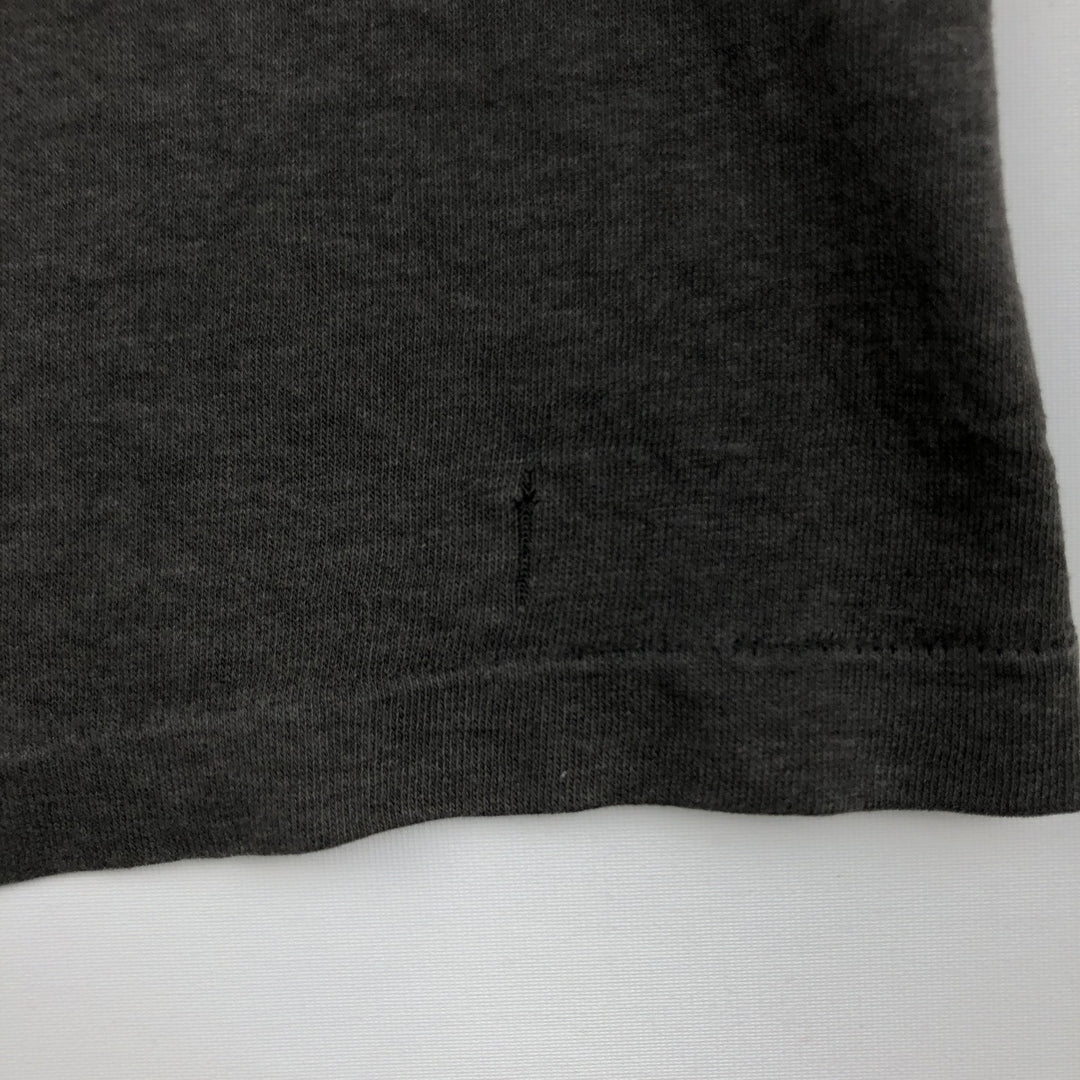 80'S SIGNAL College T-shirt, Made in USA, Men's Size L (approx.), Vintage cotton black type Vintage Second Hand