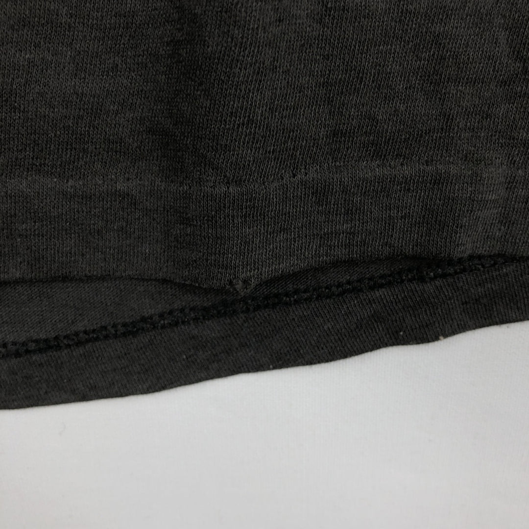 80'S SIGNAL College T-shirt, Made in USA, Men's Size L (approx.), Vintage cotton black type Vintage Second Hand