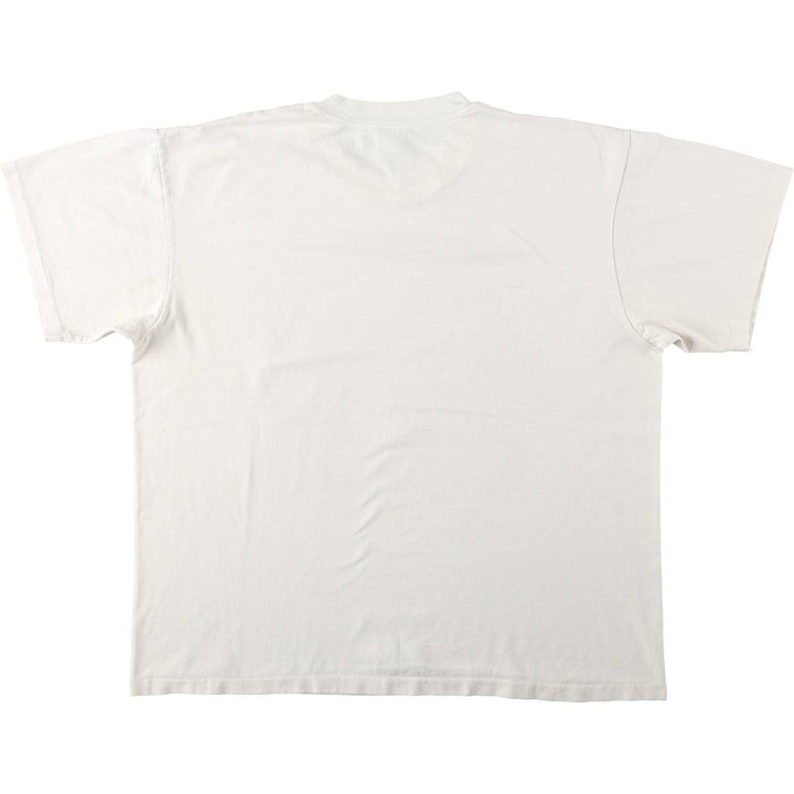 90'S ONITA GUSTAVE DORE Gustave Dore Art T-shirt, Men's XL equivalent, featuring Jesus falling beneath the cross, Vintage. unclear white type Vintage Second Hand