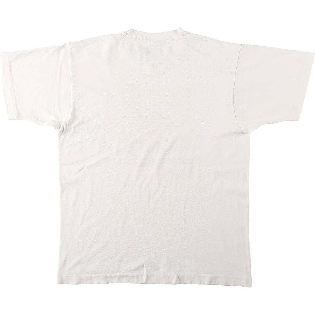 90'S Fruit of the Loom Keith Haring Art T-shirt, Made in USA, Men's Size L (approx.), Vintage cotton white type Vintage Second Hand