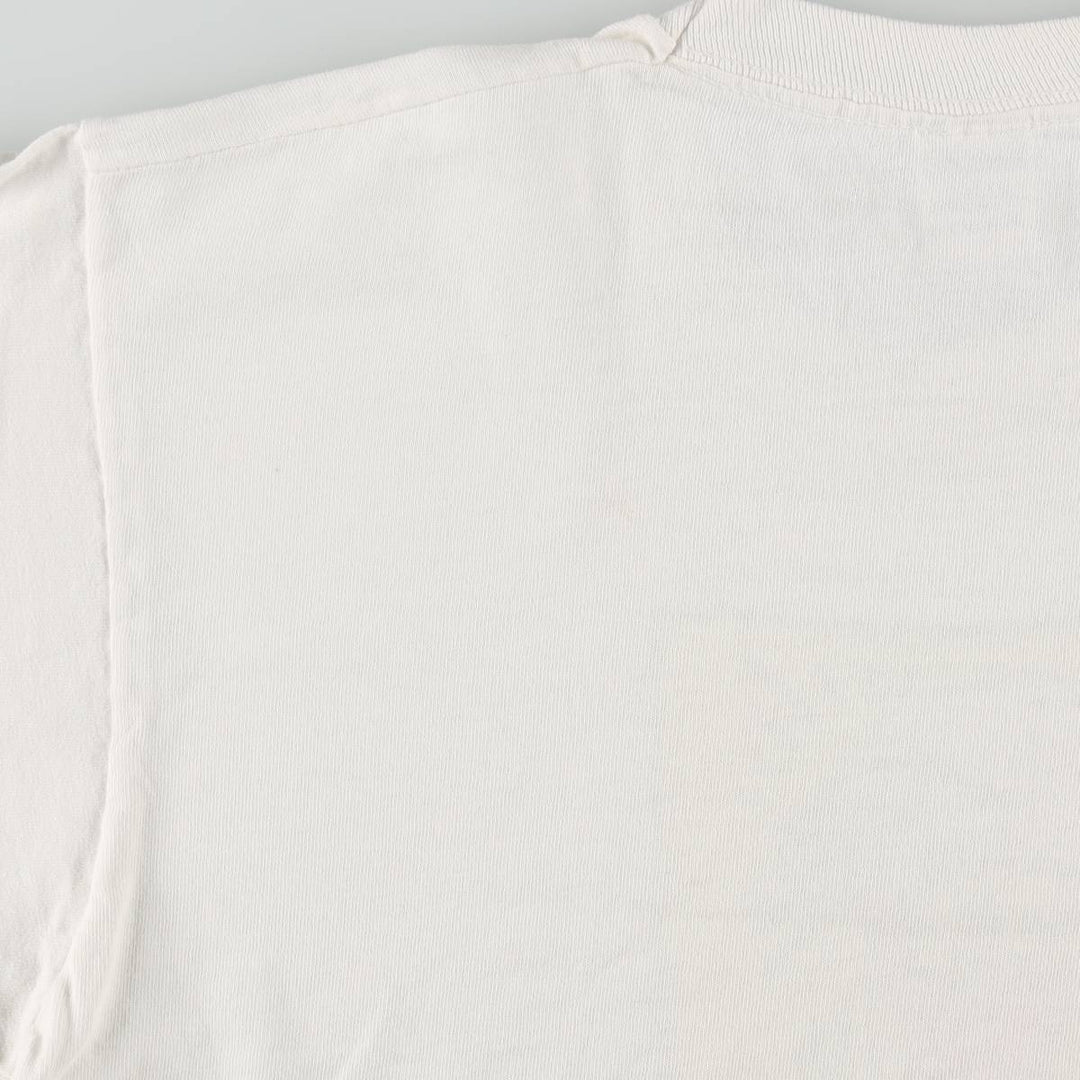 90'S Fruit of the Loom Keith Haring Art T-shirt, Made in USA, Men's Size L (approx.), Vintage cotton white type Vintage Second Hand