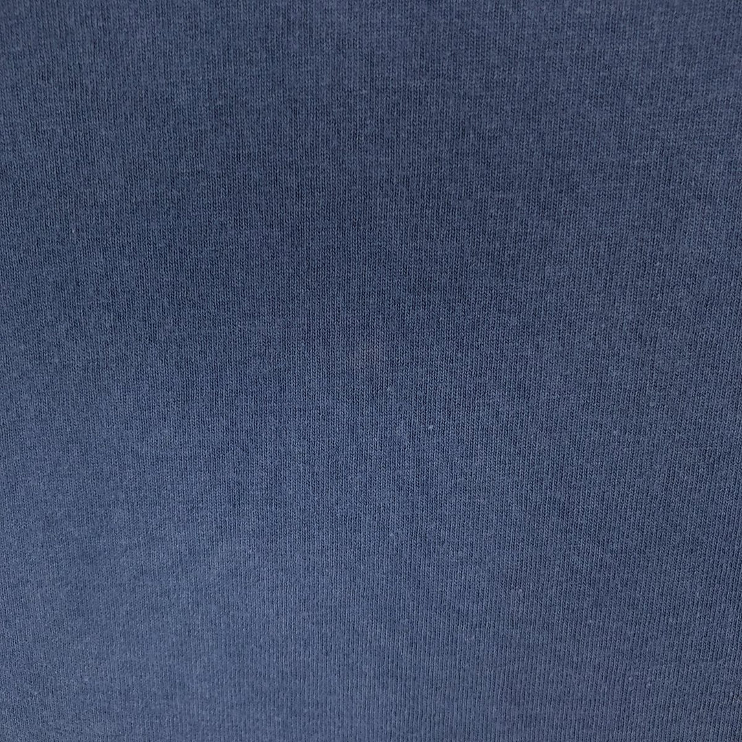 THE DISNEY CATALOG MICKEY MOUSE Mickey Mouse Character Print Long-Sleeve T-Shirt, Made in USA, Men's Size L cotton navy blue type Vintage Second Hand