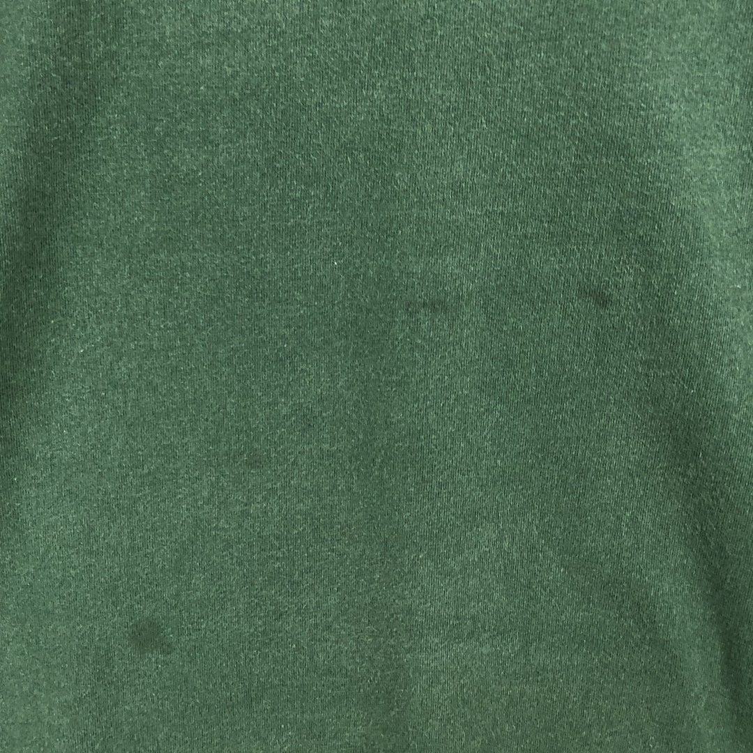 90'S Fruit of the Loom JESUS CHRIST Message Long-Sleeve T-Shirt, Men's XL (approx.), Vintage cotton green type Vintage Second Hand