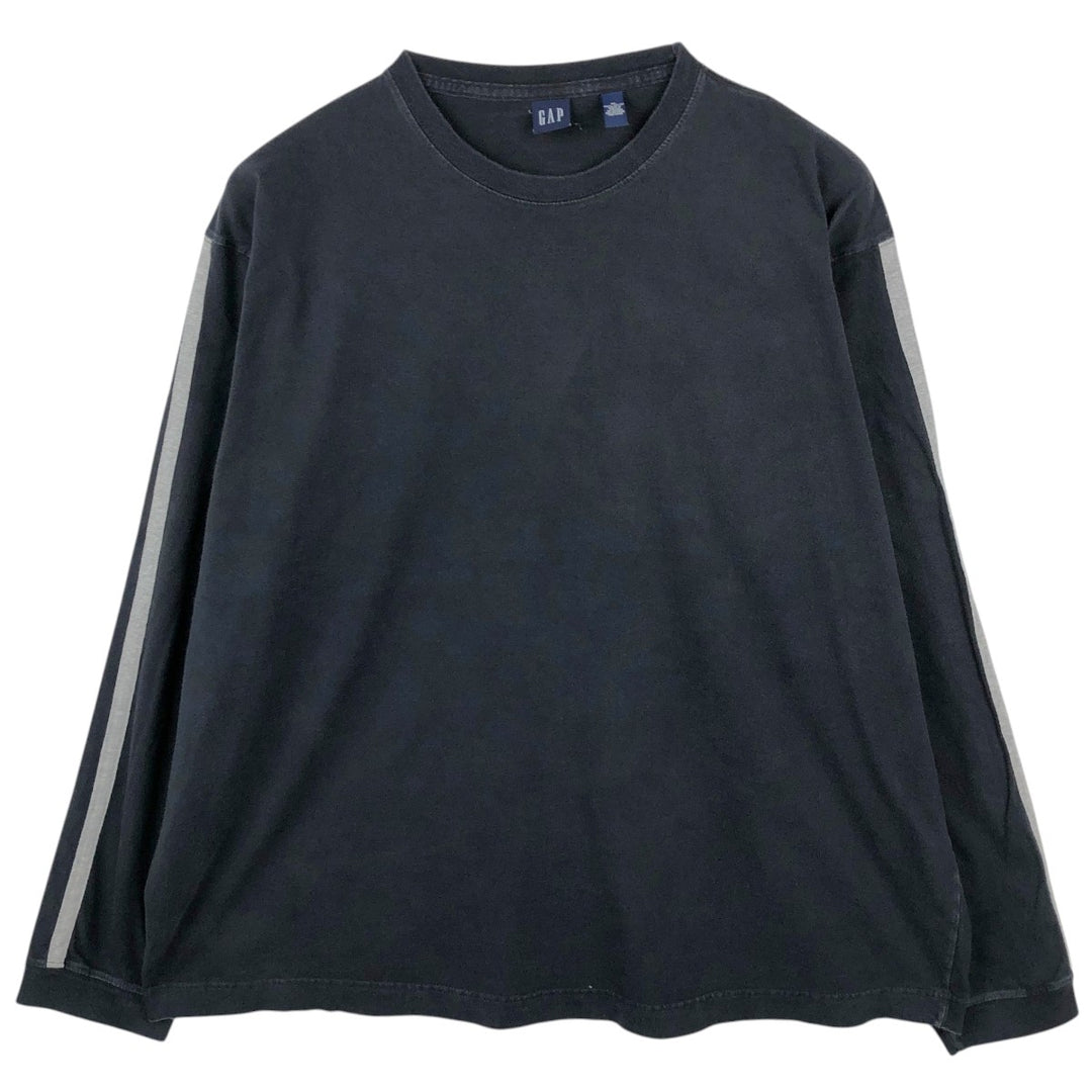 90'S GAP Vintage Long Sleeve T-Shirt, Men's XL cotton black type Vintage Second Hand
