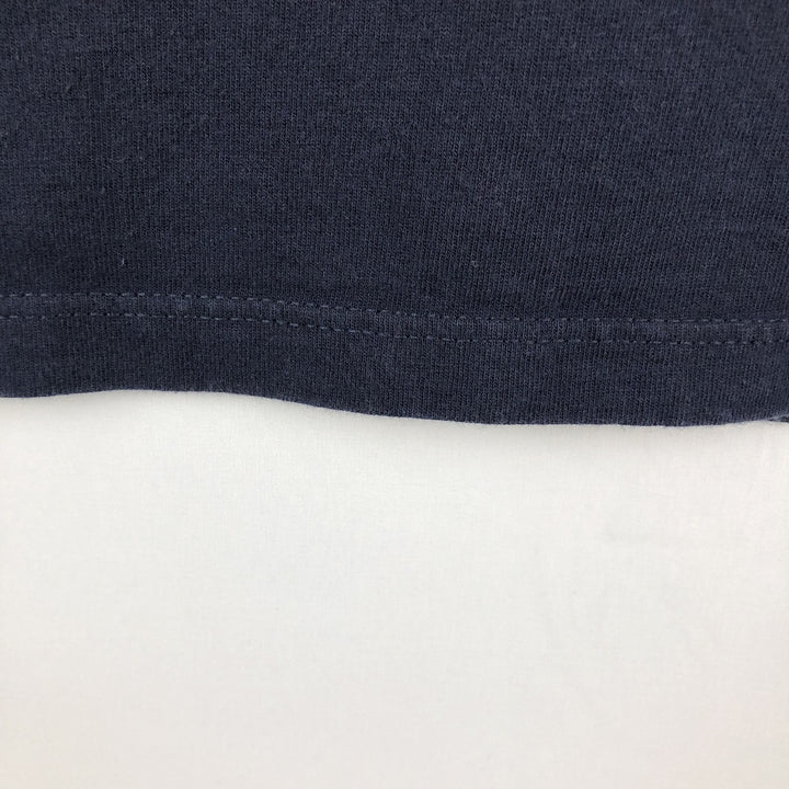 90s-00'S Timberland Long-Sleeve T-Shirt, Made in USA, Men's Size XS (Equivalent), Vintage cotton navy blue type Vintage Second Hand