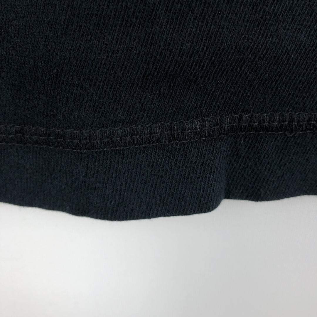 90'S Levi's Henley Neck Long-Sleeve T-Shirt, Made in USA, Men's Size L (Equivalent), Vintage cotton black type Vintage Second Hand