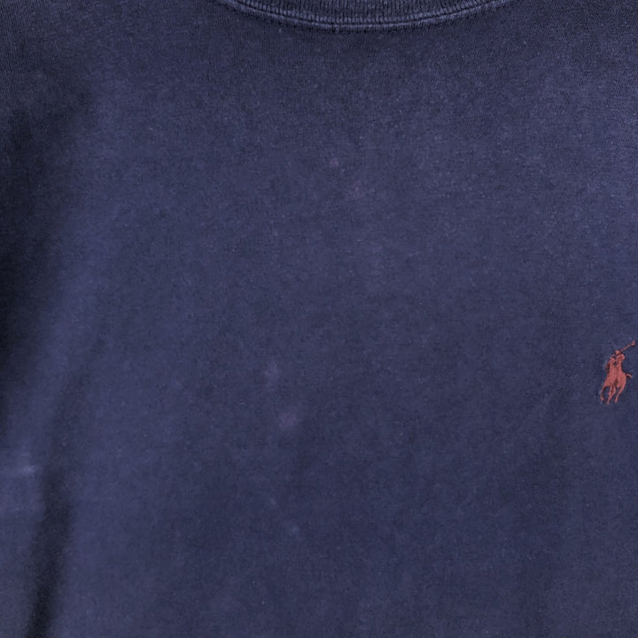 Ralph Lauren POLO by Ralph Lauren long-sleeved T-shirt, men's size L cotton navy blue type Vintage Second Hand