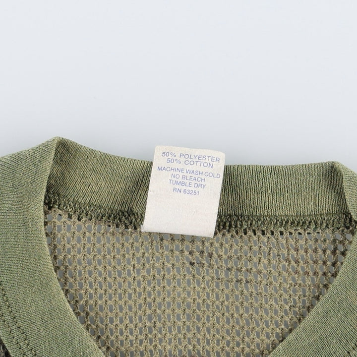 CRAFTED WITH PRIDE IN AMERICA Camouflage Pattern Long-Sleeve T-Shirt (Men's XL equivalent) cotton Khaki type Vintage Second Hand