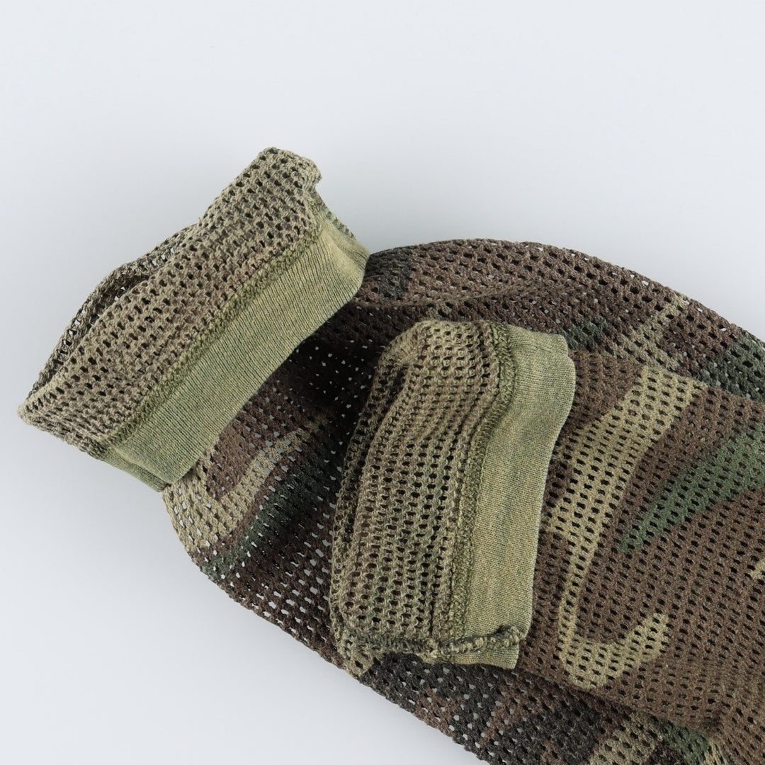 CRAFTED WITH PRIDE IN AMERICA Camouflage Pattern Long-Sleeve T-Shirt (Men's XL equivalent) cotton Khaki type Vintage Second Hand