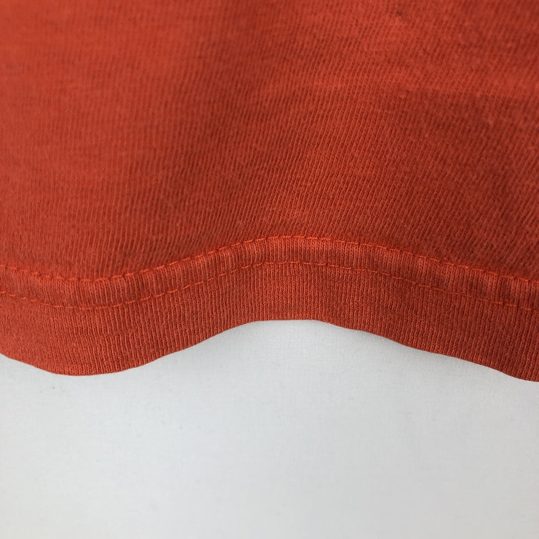 Ralph Lauren POLO by Ralph Lauren long-sleeved T-shirt, men's size XL cotton orange type Vintage Second Hand