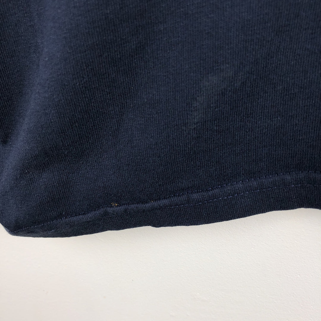 Champion Authentic Athletic Apparel College Long-Sleeve T-Shirt (Men's Size L) - 2000s unclear navy blue type Vintage Second Hand