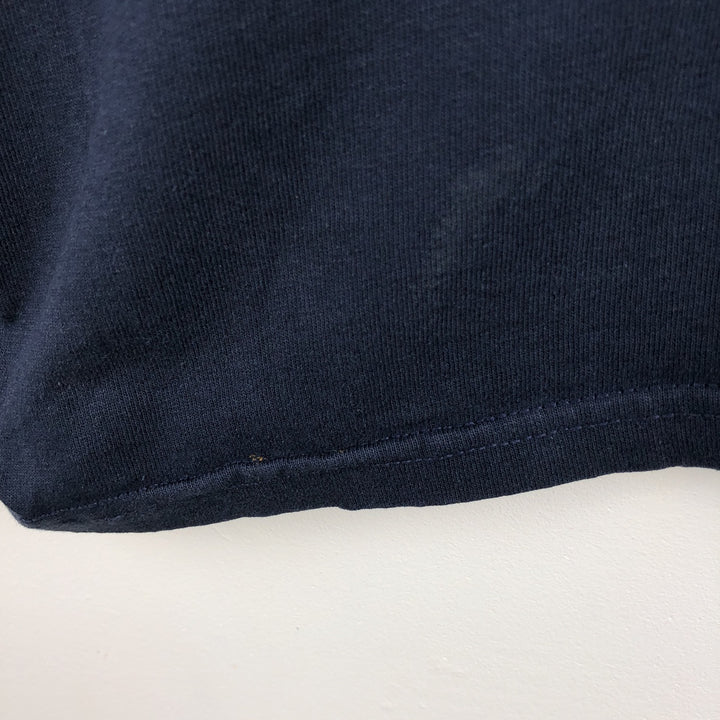 Champion Authentic Athletic Apparel College Long-Sleeve T-Shirt (Men's Size L) - 2000s unclear navy blue type Vintage Second Hand