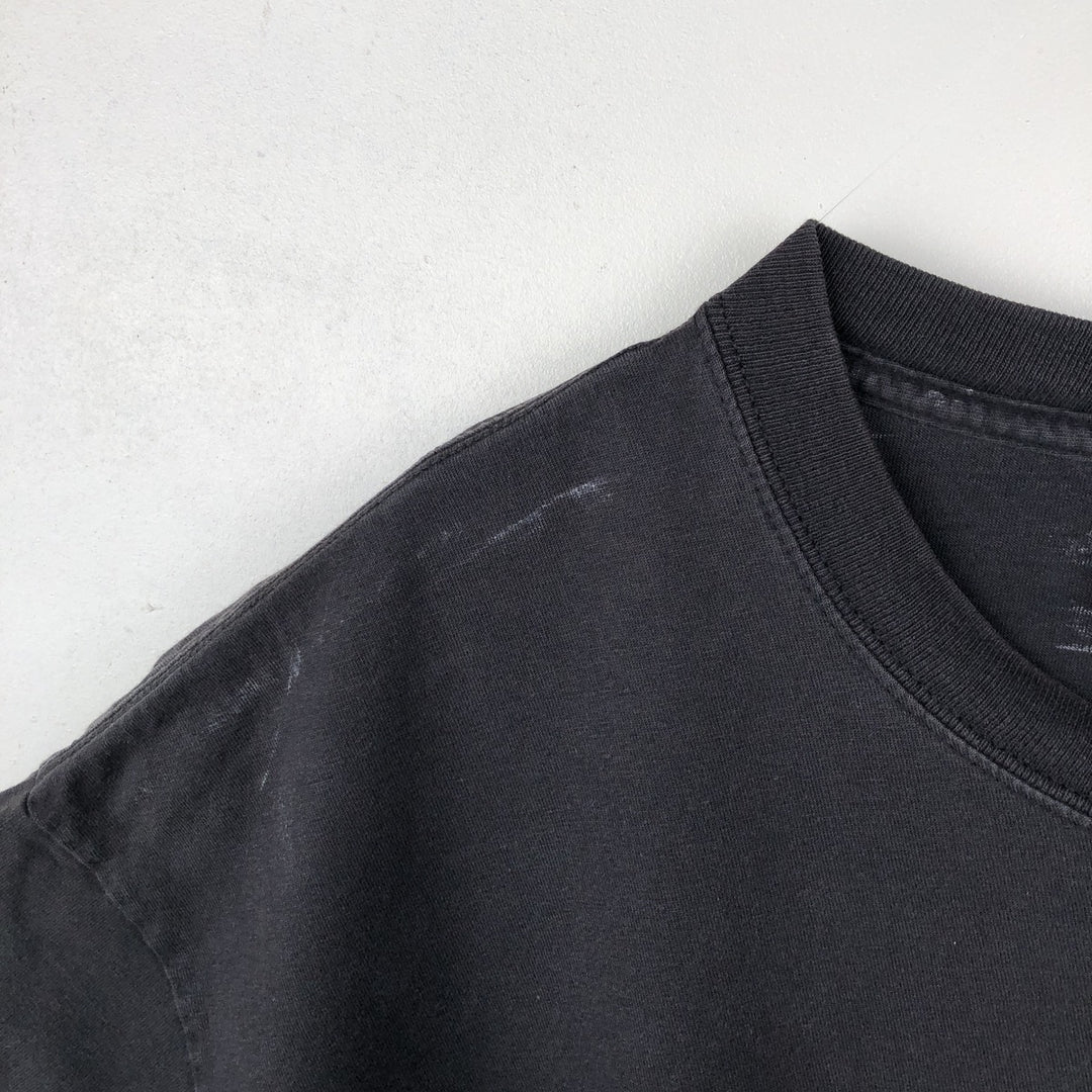 00'S Harley-Davidson Motorcycle Bike T-shirt Men's XL size unclear black type Vintage Second Hand