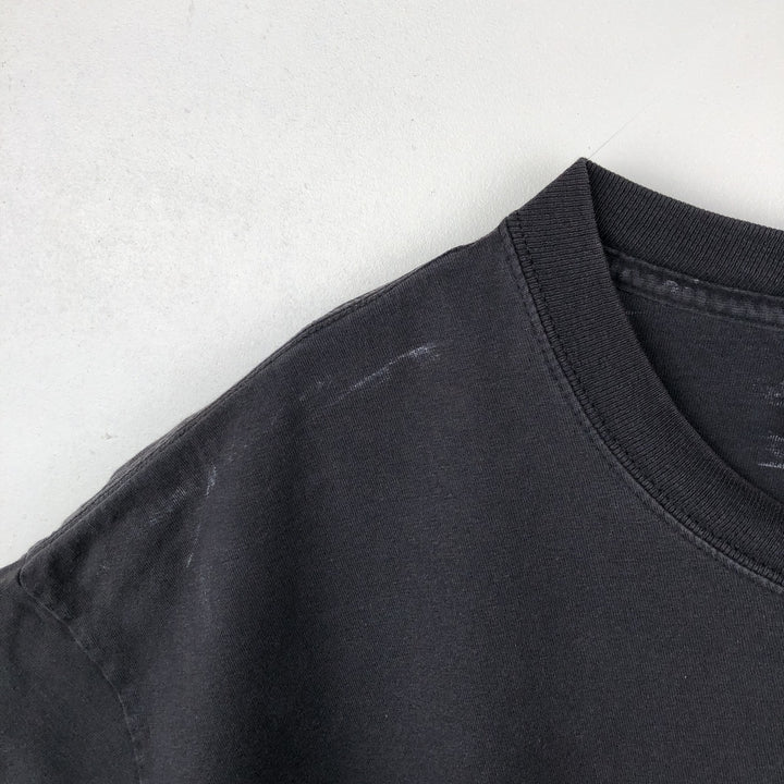 00'S Harley-Davidson Motorcycle Bike T-shirt Men's XL size unclear black type Vintage Second Hand