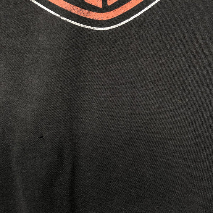 00'S Harley-Davidson Motorcycle Bike T-shirt Men's XL size unclear black type Vintage Second Hand