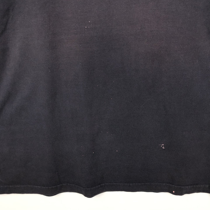 2000'S Harley-Davidson Motorcycle T-Shirt, Made in USA, Men's XXL equivalent, Engine cotton black type Vintage Second Hand