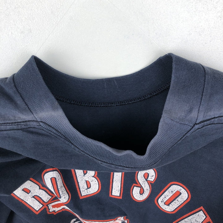 ~90'S Harley-Davidson Eagle Pattern Motorcycle T-Shirt, Made in USA, Men's Size S (approx.), Vintage cotton navy blue type Vintage Second Hand