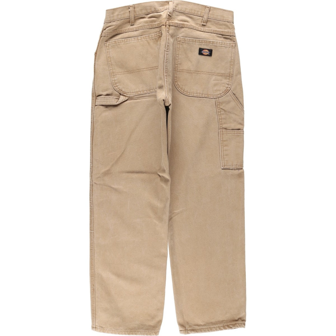 Dickies Duck Painter Pants Men's W32 equivalent cotton Beige type Vintage Second Hand