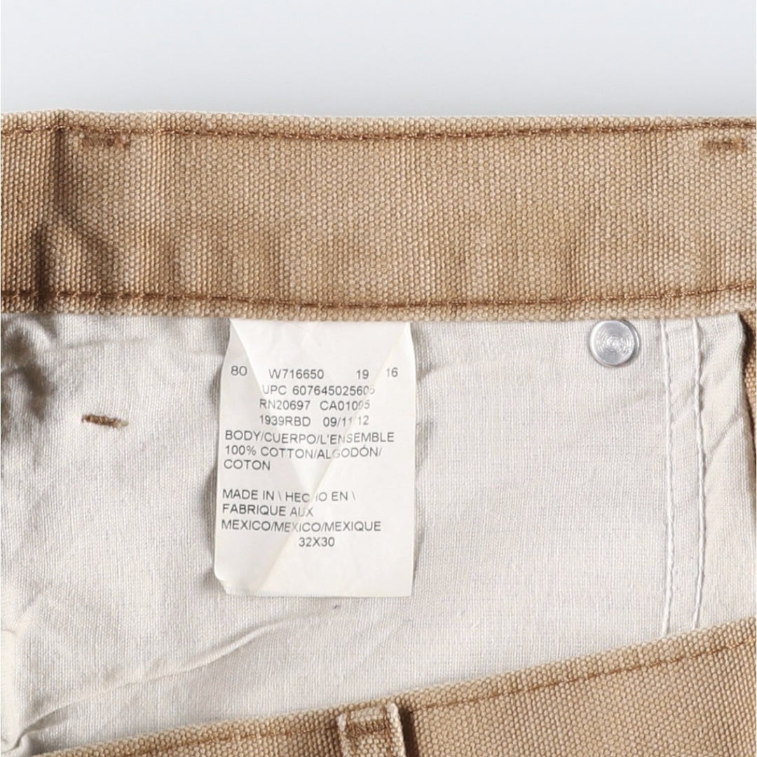 Dickies Duck Painter Pants Men's W32 equivalent cotton Beige type Vintage Second Hand