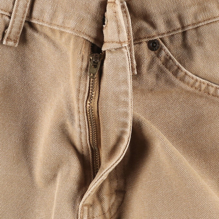 Dickies Duck Painter Pants Men's W32 equivalent cotton Beige type Vintage Second Hand
