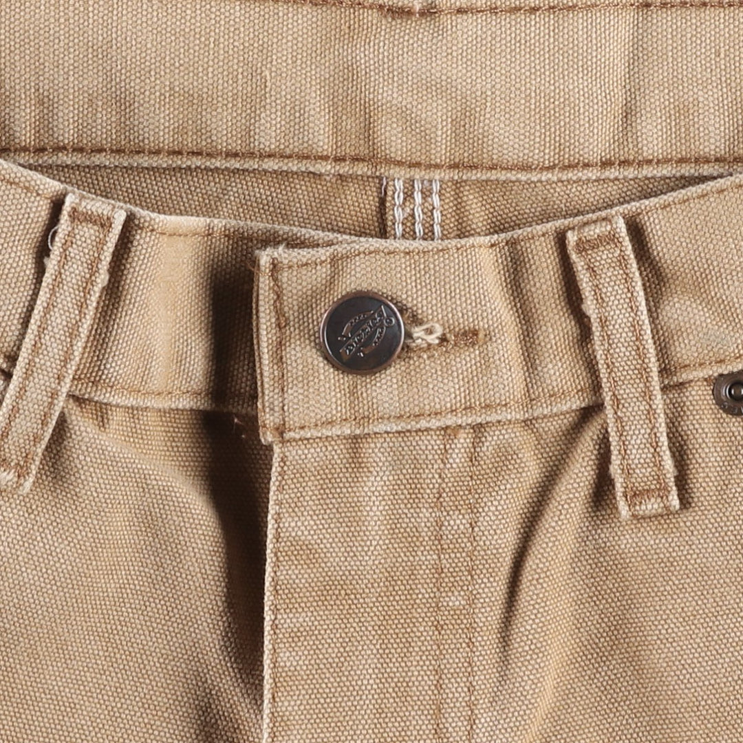 Dickies Duck Painter Pants Men's W32 equivalent cotton Beige type Vintage Second Hand