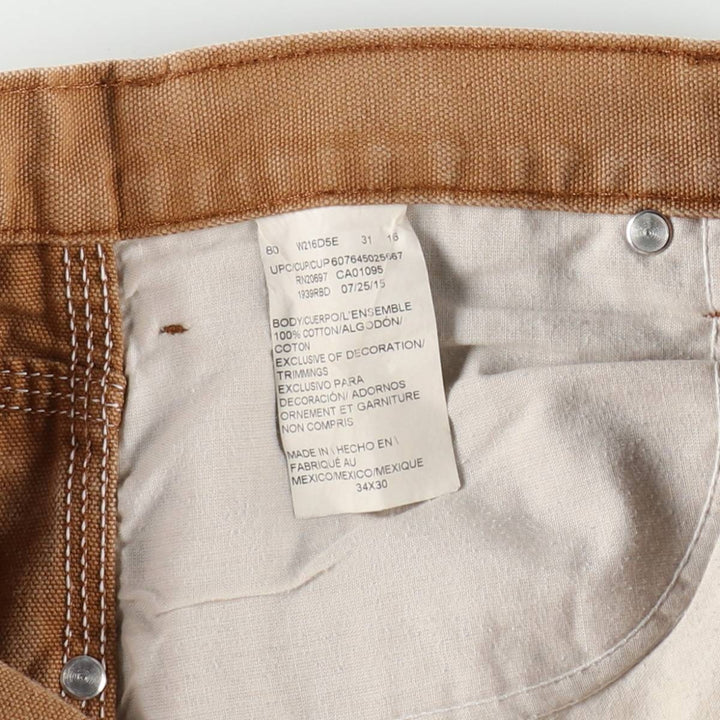 Dickies Duck Painter Pants Men's W34 equivalent cotton Beige type Vintage Second Hand
