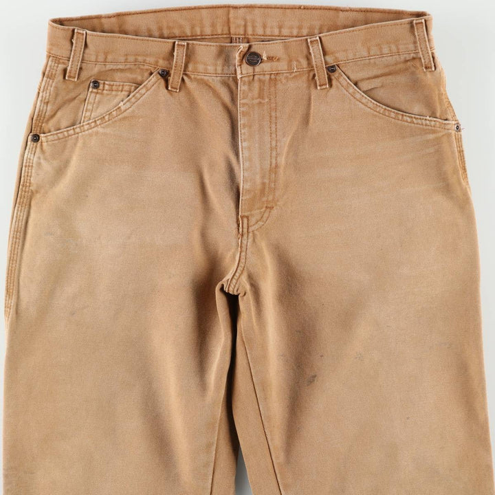 Dickies Duck Painter Pants Men's W34 equivalent cotton Beige type Vintage Second Hand