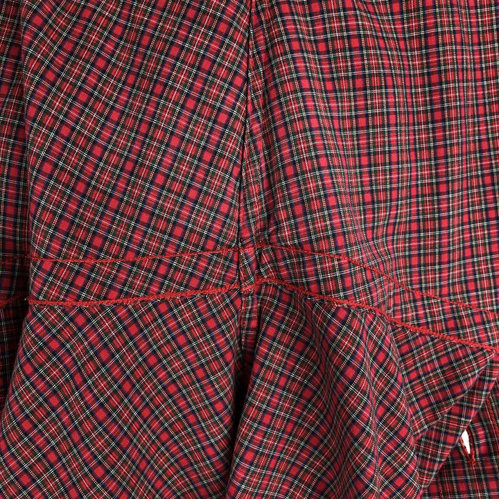 Ralph Lauren YARMOUTH Long Sleeve Button-Down Check Shirt, Men's Size L cotton red type Vintage Second Hand