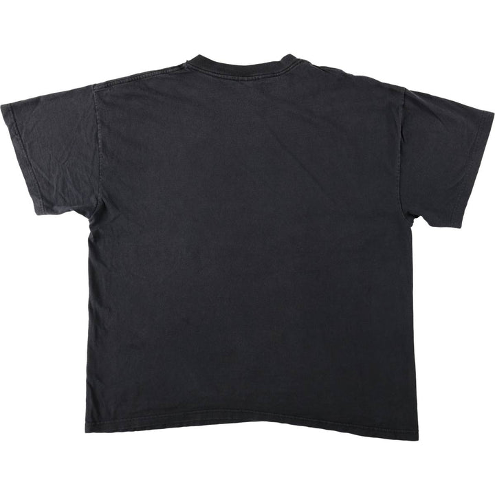 90'S Disney character print t-shirt, men's size XL equivalent, vintage. unclear black type Vintage Second Hand