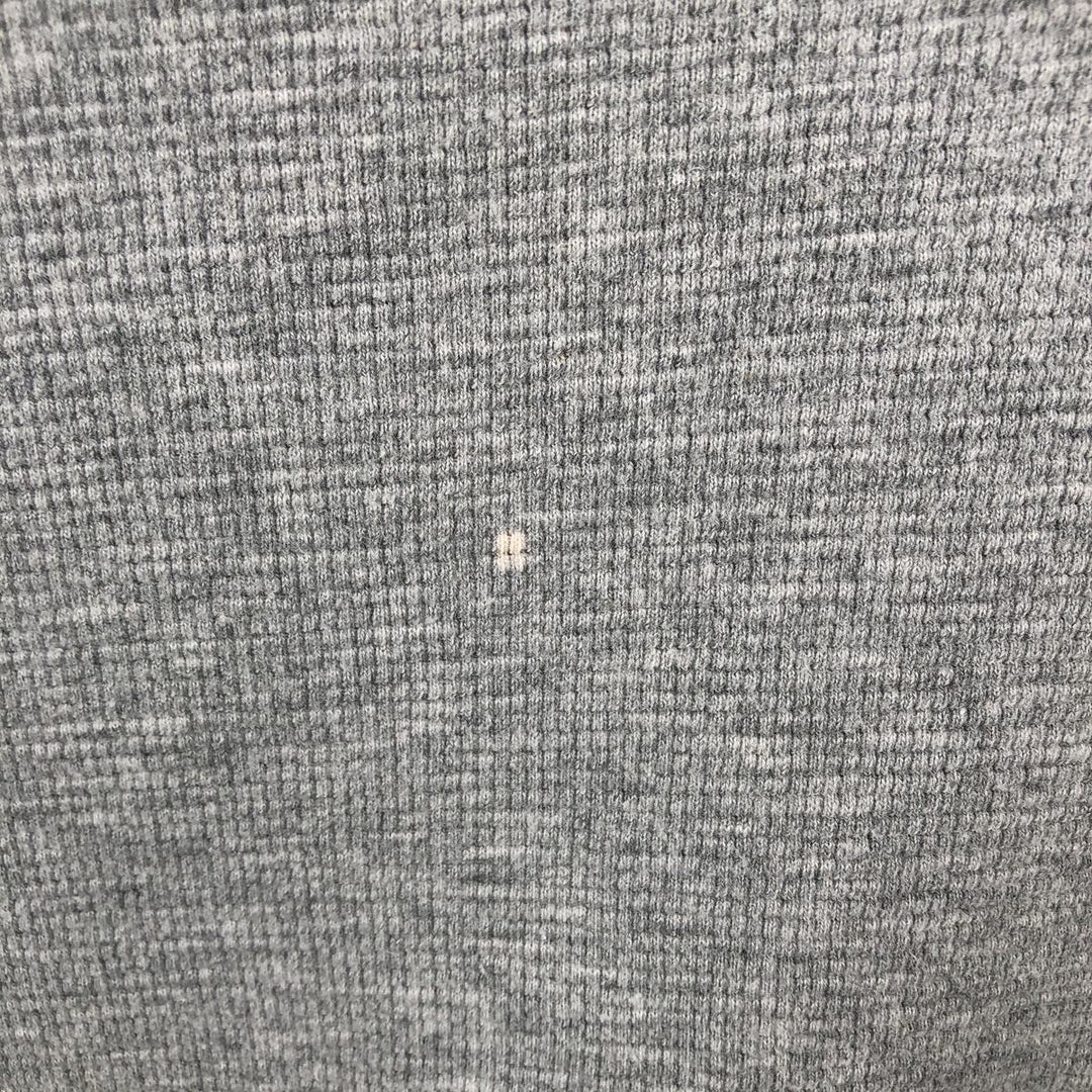 Ralph Lauren POLO RALPH LAUREN SLEEPWEAR Thermal Long T-shirt Waffle Men's L size cotton gray type Vintage Second Hand