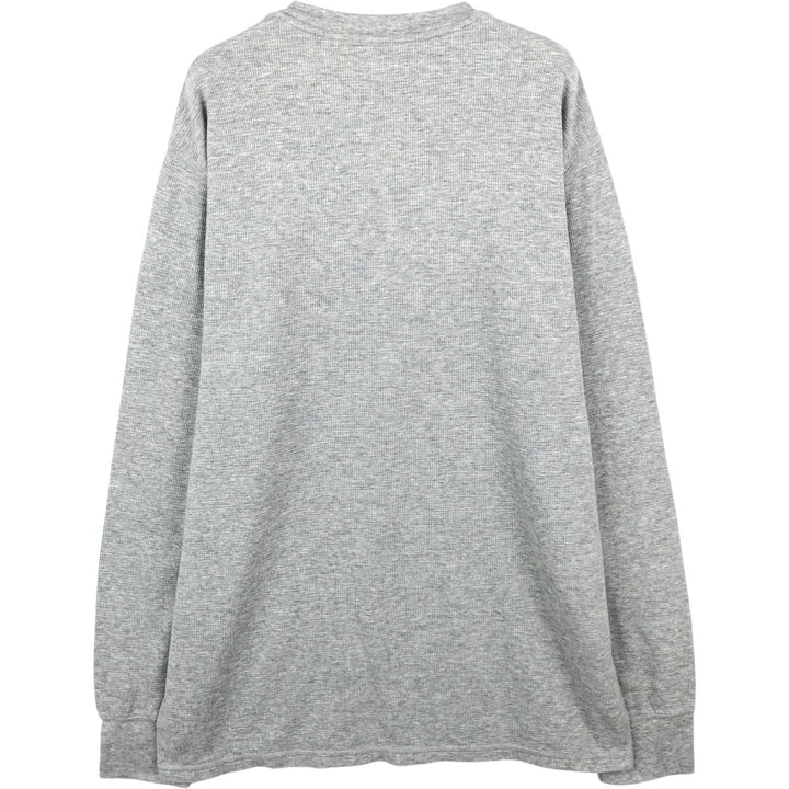 Ralph Lauren POLO RALPH LAUREN SLEEPWEAR Thermal Long T-shirt Honeycomb Men's XL cotton gray type Vintage Second Hand