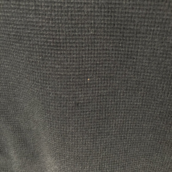 Ralph Lauren POLO RALPH LAUREN Thermal Long T-Shirt Men's Size L cotton black type Vintage Second Hand