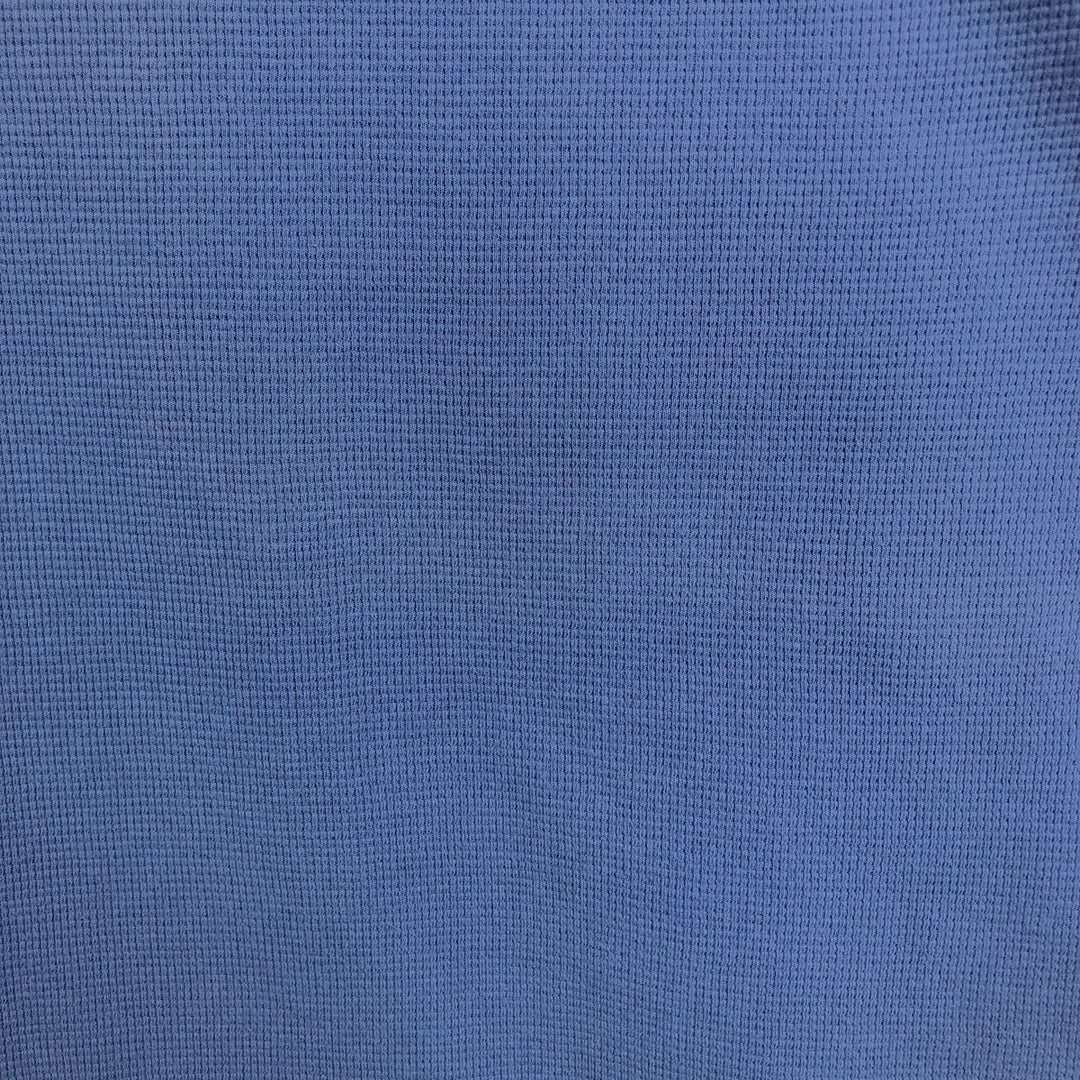 Ralph Lauren POLO RALPH LAUREN Thermal Ron T Waffle Men's L size cotton blue type Vintage Second Hand