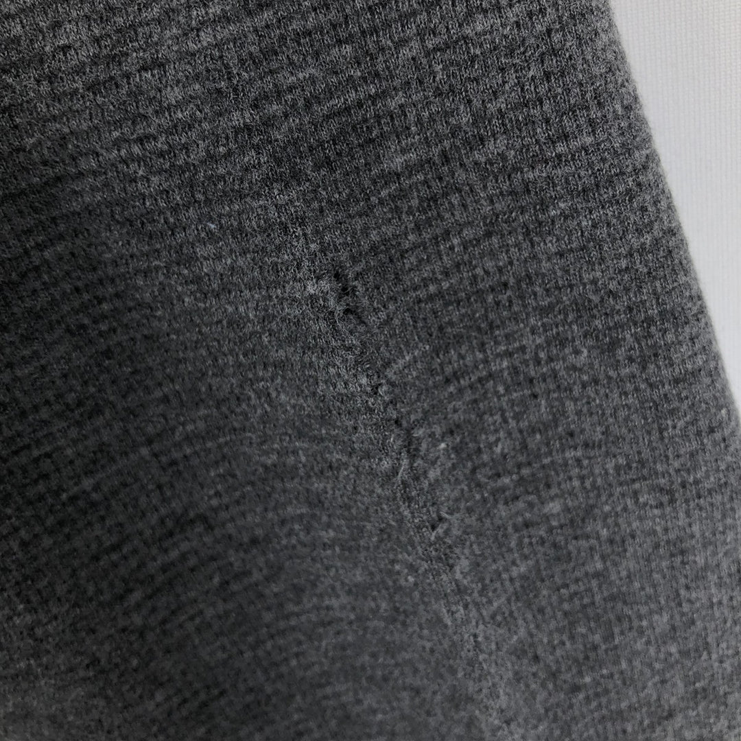 Ralph Lauren POLO RALPH LAUREN SLEEPWEAR Thermal Long T-shirt Waffle Men's L size cotton Charcoal Vintage Second Hand