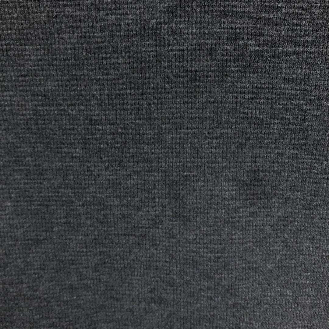 Ralph Lauren POLO RALPH LAUREN SLEEPWEAR Thermal Long T-shirt Waffle Men's L size cotton Charcoal Vintage Second Hand