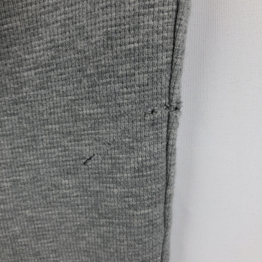 Ralph Lauren POLO RALPH LAUREN Thermal Long T-shirt Waffle Men's M size cotton gray type Vintage Second Hand