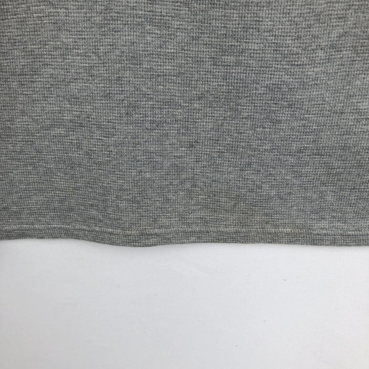 Ralph Lauren POLO RALPH LAUREN Thermal Long T-shirt Waffle Men's M size cotton gray type Vintage Second Hand