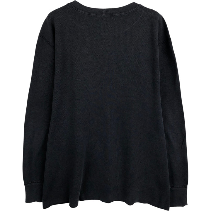 Carhartt Thermal Long T-shirt Men's XL size cotton black type Vintage Second Hand